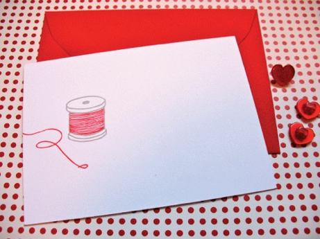 d.sharp valentine's card | simple pretty