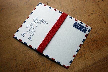 humunuku1 humunuku silkscreened postcard | simple pretty