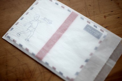 humunuku3 humunuku silkscreened postcard | simple pretty