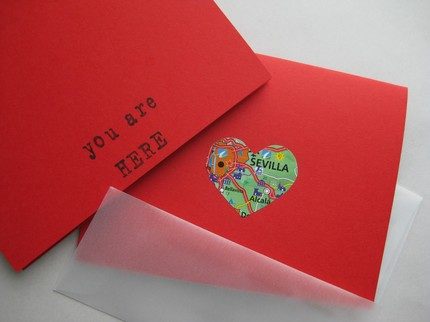 anniewhere in the heart of card | simple pretty