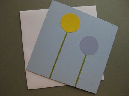 anniewhere simply spring card | simple pretty