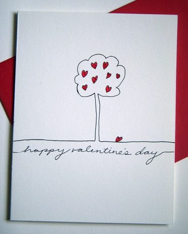 vandalia street press valentine's day card | simple pretty