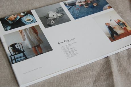 around fog linen book | simple pretty
