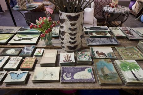 john derian gift show booth | simple pretty