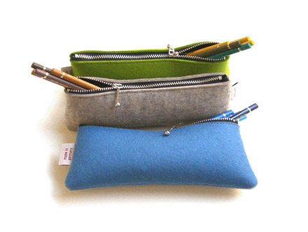 parkhaus felt pencil bag | simple pretty