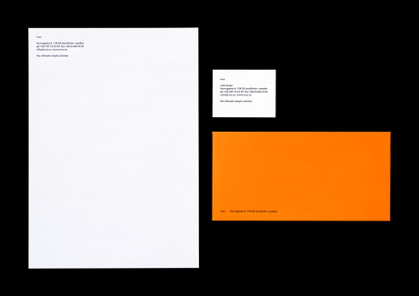 henrik nygren stationery for tuss stockholm | simple pretty