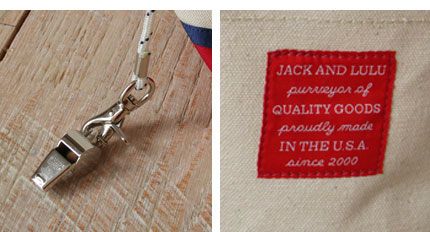 jack and lulu whistle bag | simple pretty
