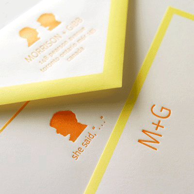 pantry press' personal silhouette stationery on pneider stationery | simple pretty
