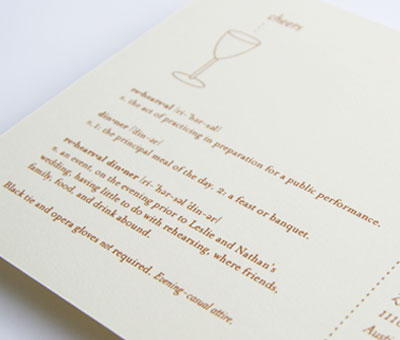 lilly and louise rehearsal dinner design | simple pretty