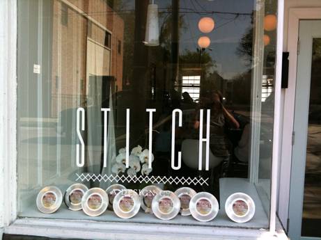 stitch design co. window, charleston | simple pretty