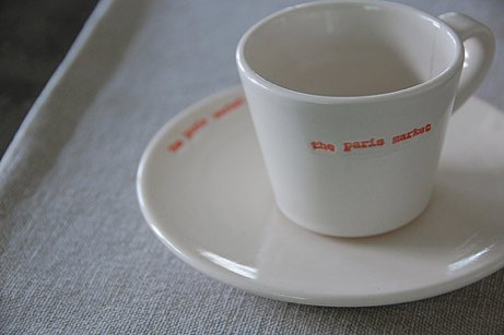 theparismarket the paris market espresso cup and saucer | simple pretty