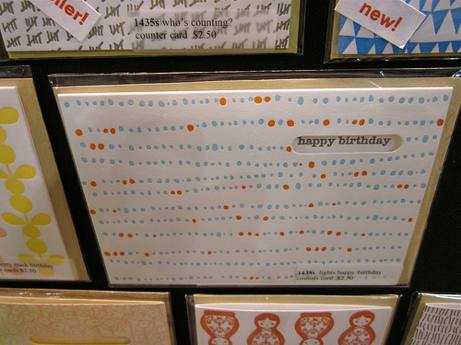 eggpresshb egg press happy birthday dots card | simple pretty