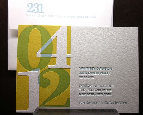 elumstd elum fusion save the date | simple pretty