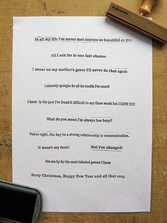 honestystamps dominic wilcox honesty stamps | simple pretty