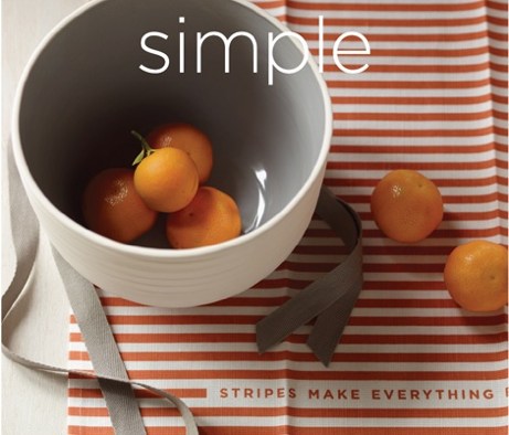 studiopatrostripes studiopatró tea towel | simple pretty