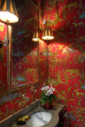 powder jessie davidson interiors: powder room | simple pretty