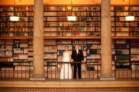 0163 laura mullen event design: library wedding | simple pretty
