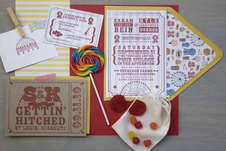 lowcountrysarah low country press invitation | simple pretty