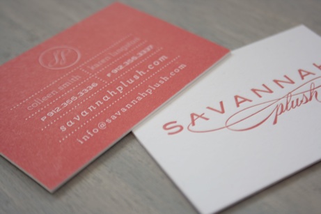 lowcountrysavannahp low country press business card design | simple pretty
