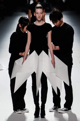 isseyf114 issey miyake pre-fall 2011, look 4 | simple pretty