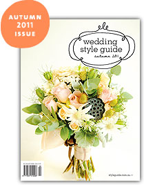 sg18_Rcol_Top wedding style guide: autumn 2011 issue | simple pretty