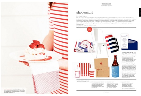 wsgaustraliaday1 wedding style guide: australia day party | simple pretty