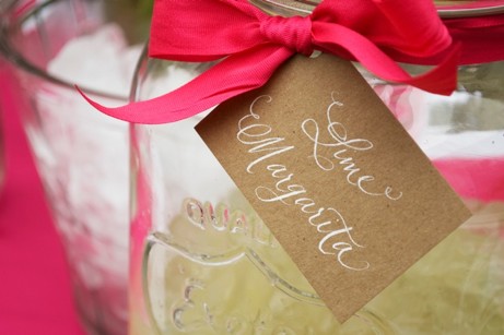 spbabydrinktag sugar paper baby shower calligraphed drink tags | simple pretty