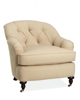 andgeorgehenry henry tufted chair from and george | simple pretty