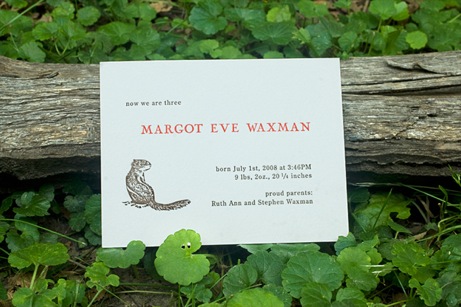 doublebravochip double bravo birth announcement | simple pretty