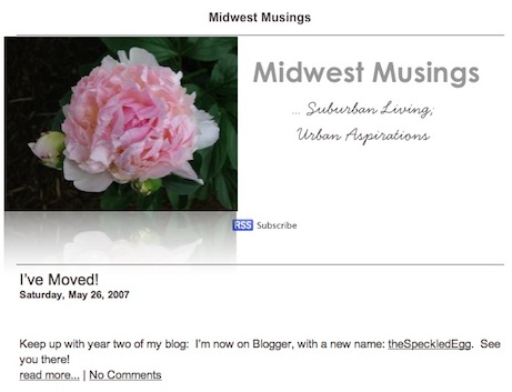 iwebmidwestmuse midwest musings blog | simple pretty