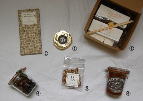 goodies goodies bags (contents), holiday 2011 | simple pretty