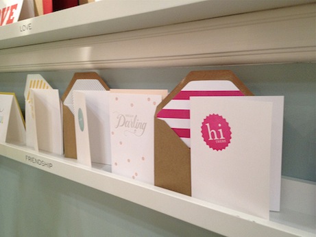 sugarcards sugar paper at nss 2012 | simple pretty