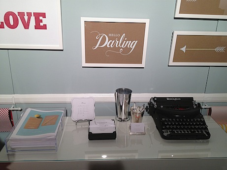 sugartable sugar paper at nss 2012 | simple pretty