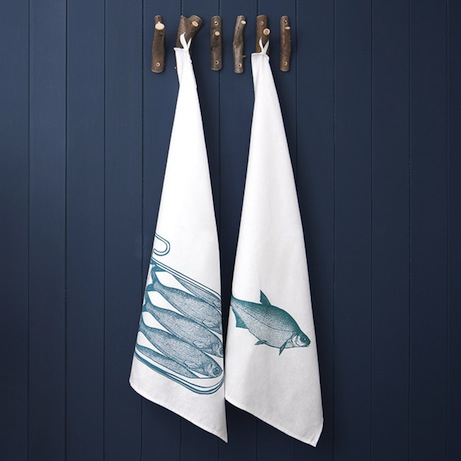 rowenwrenteatowels rowen and wren fish tea towels | simple pretty