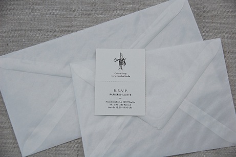 rsvpcard rsvp papier, berlin | simple pretty