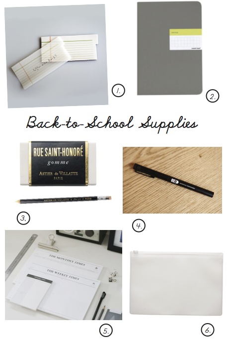 schoolsupplies2 grown-up back-to-school supplies, autumn 2012 | simple pretty