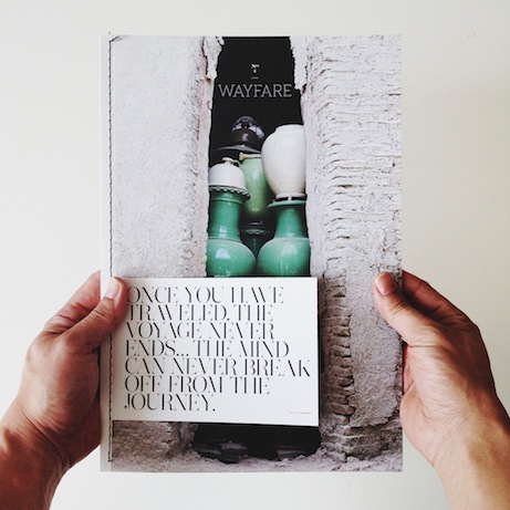 WAYFARE01_FW12_COVER HANDS wayfare magazine, print edition | simple pretty