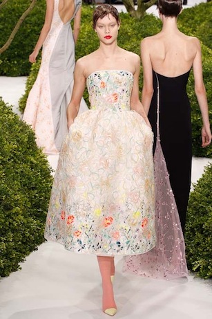 diorspring13couture41 christian dior couture spring 2013, look 41 | simple pretty