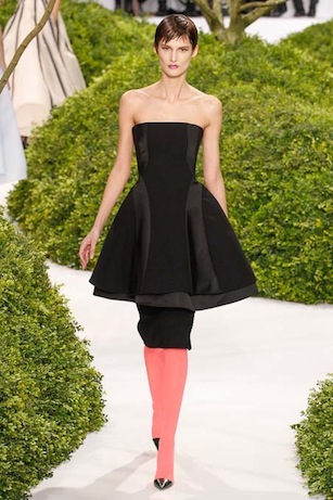 diorspring13couture7 christian dior couture spring 2013, look 7 | simple pretty