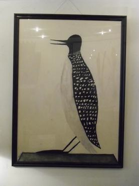 mecox_penguin stewart penguin watercolor at mecox gardens | simple pretty