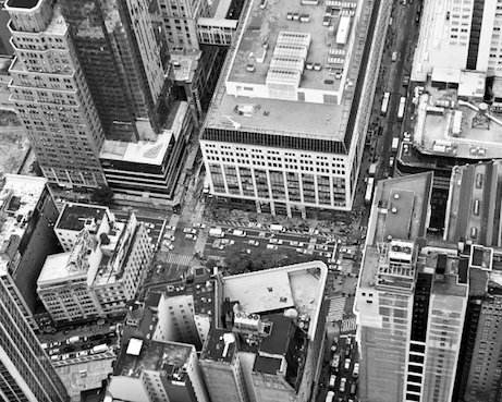 aerial view, nyc: la paperie and print shop | simple pretty