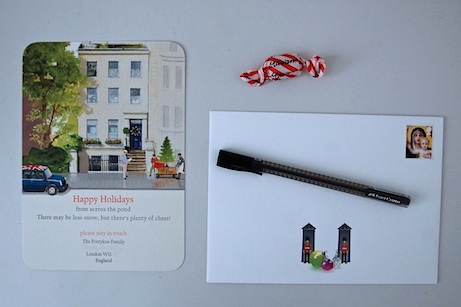 xmas2013FD felix doolittle custom holiday card, 2013 | simple pretty