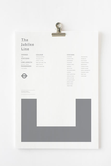 nick barclay: the london underground, the jubilee line | simple pretty