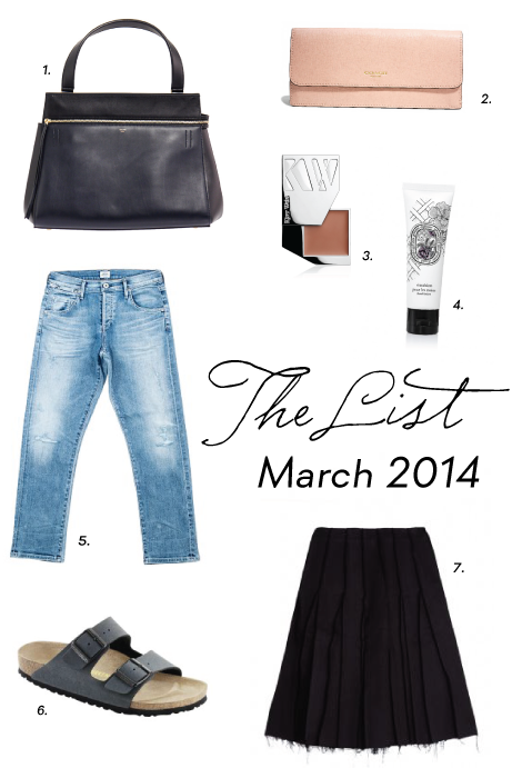 the list, march 2014 | simple pretty