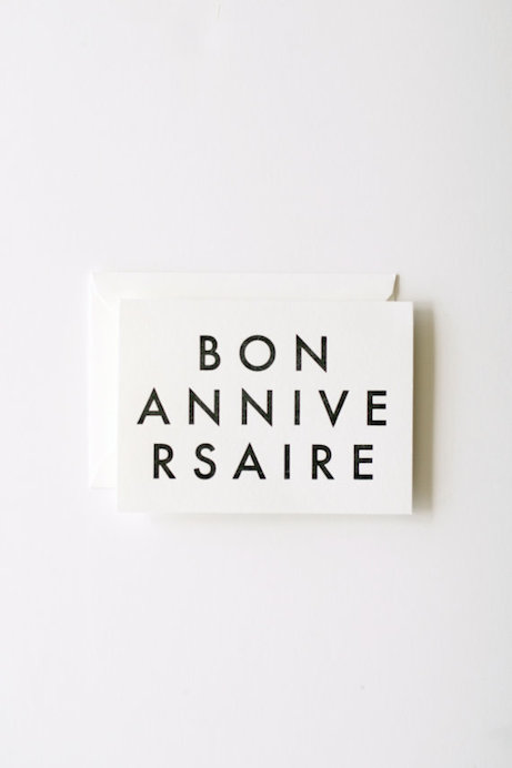in haus press // bon anniversaire | simple pretty