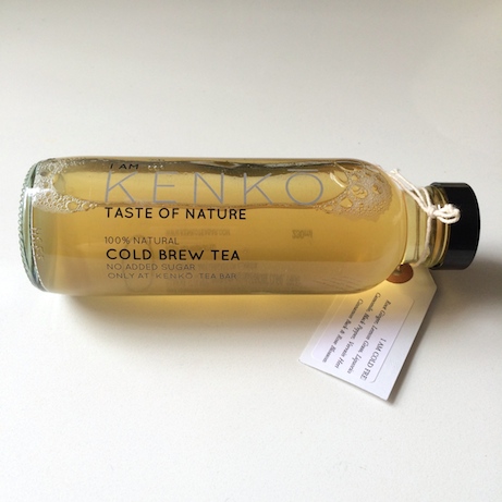 kenkō cold-brewed tea packaging | simple pretty