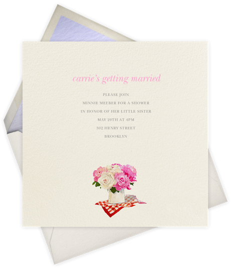 felix doolittle for paperless post, 'peony bouquet' | simple pretty