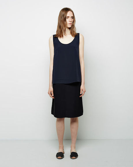 6397 knee-length skirt at la garçonne | simple pretty