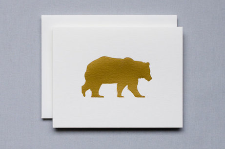 birdwalk press grizzly greeting card | simple pretty