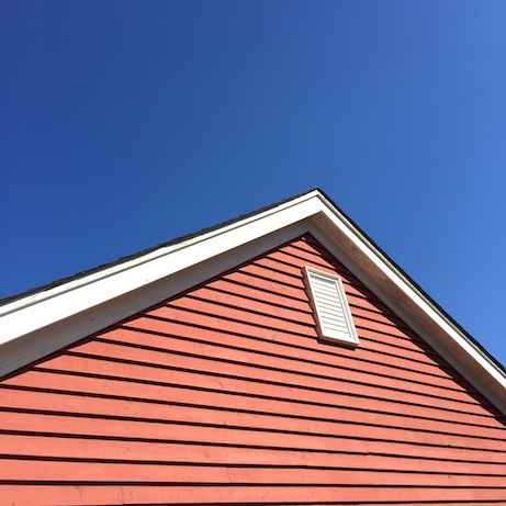 grayslake red house | simple pretty